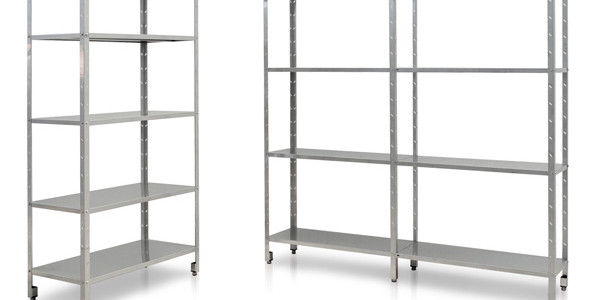 SCAFFALATURA A BULLONE INOX