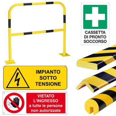SEGNALETICA E PROTEZIONI