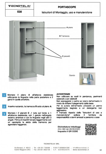 Armadi portascope (E30)
