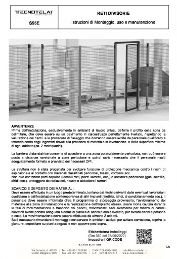 Reti divisorie (S55E)