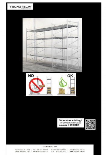 Scaffalatura serie 45 (S40)