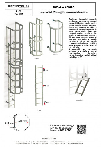 Scala gabbia (S103)