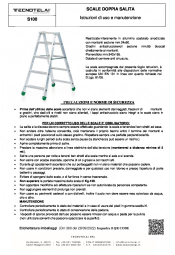 Scale doppia salita (S100)
