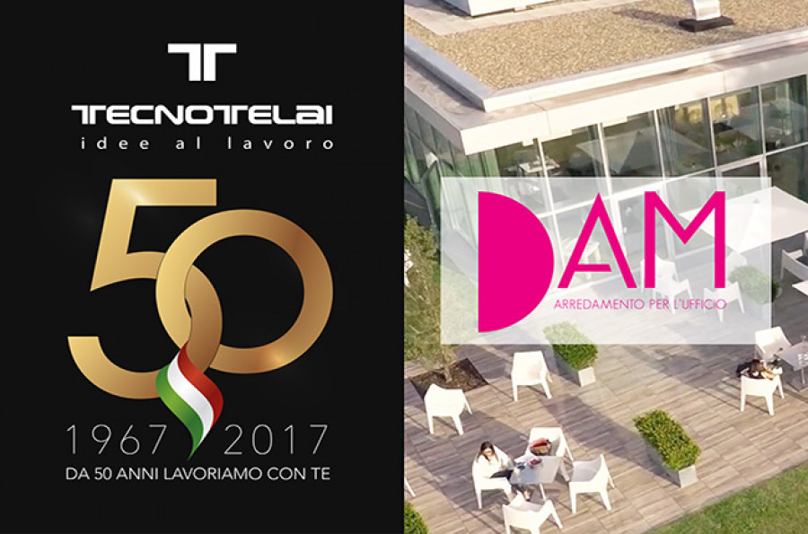 THE 50TH ANNIVERSARY OF THE COMPANY TECNOTELAI AND THE PRESENTATION OF THE BRAND "DAM"