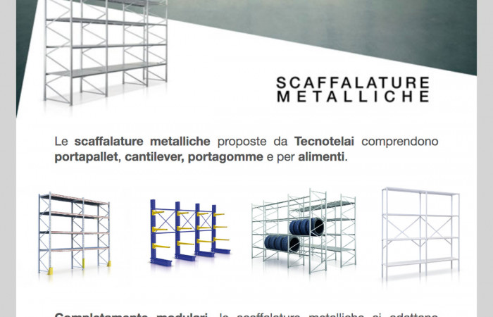 EVOLVITI: SCAFFLATURE METALLICHE 