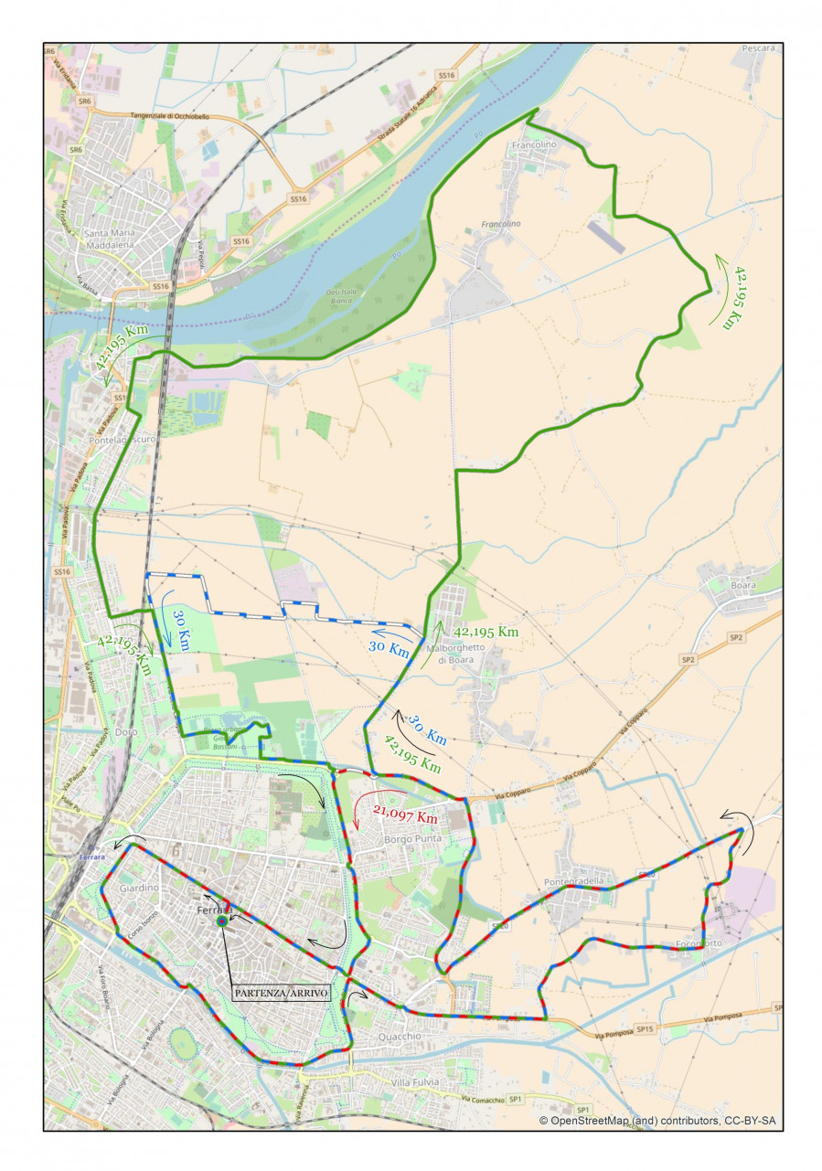 MARATONA DI FERRARA 2019