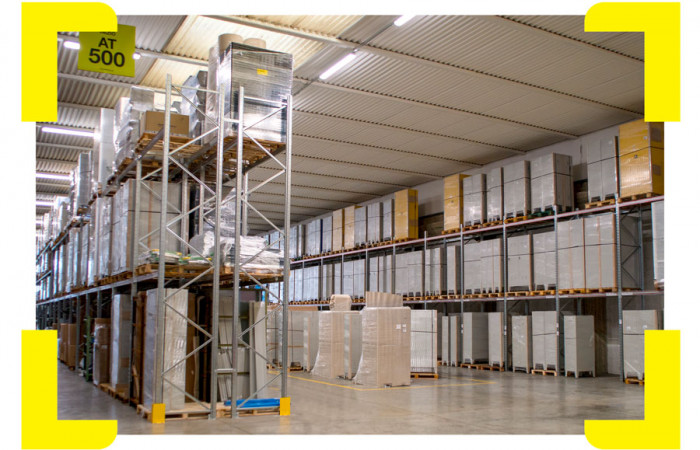 MAXIMIZE THE SPACE IN THE WAREHOUSE