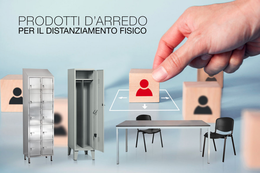 PRODOTTI D'ARREDO PER IL DISTANZIAMENTO FISICO