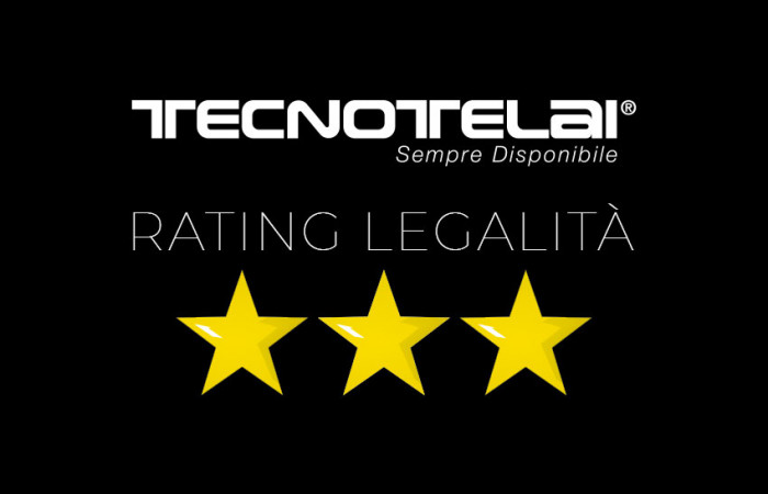 RATING LEGALITÀ 3 STELLE 