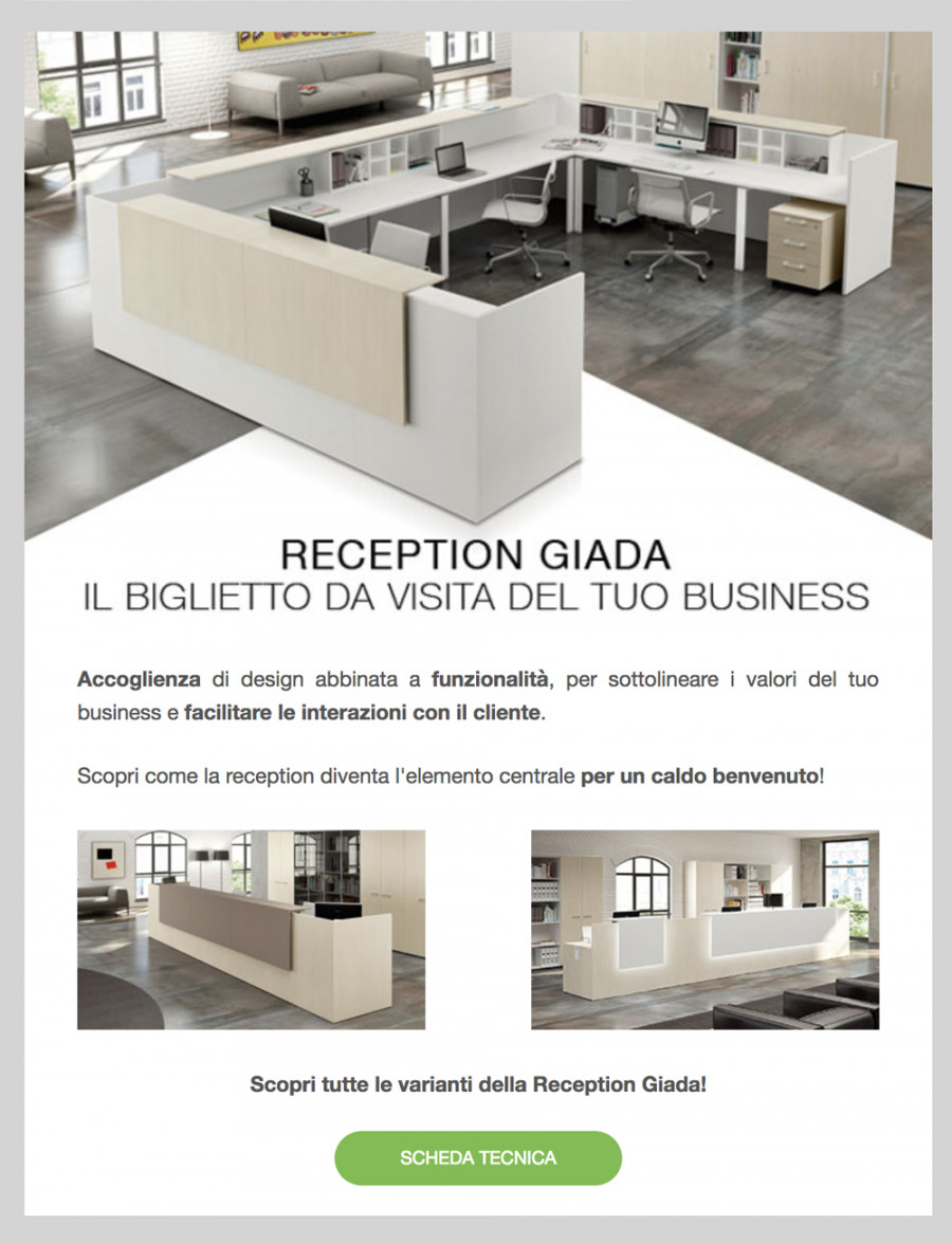 RECPTION GIADA: THE BUSINESS CARD FOR YOUR BUSINESS 