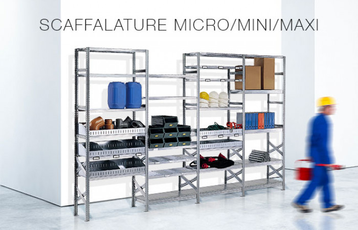 SCAFFALATURE MICRO/MINI/MAXI