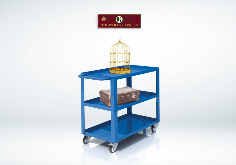 #TECNOCULT: WELDED TROLLEY 3 TRAYS, JUST MAGICAL