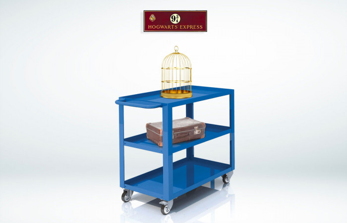 #TECNOCULT: WELDED TROLLEY 3 TRAYS, JUST MAGICAL