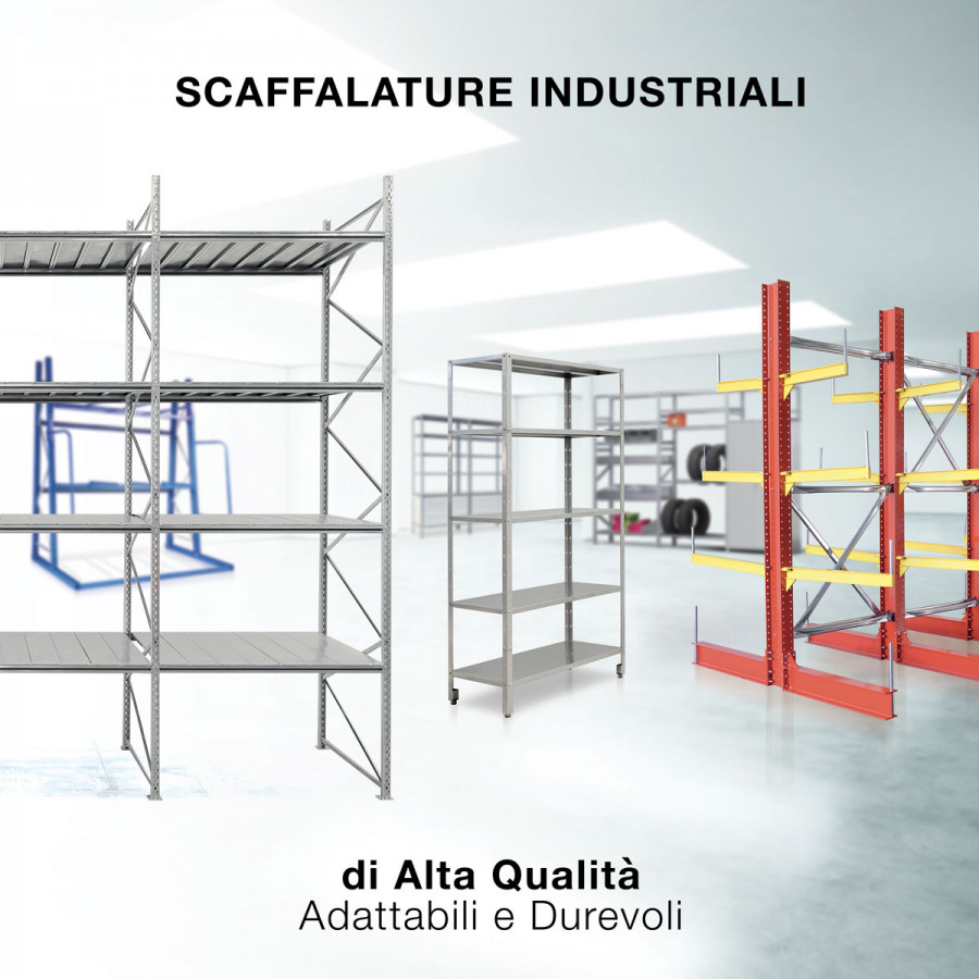 TECNOTELAI: SCAFFALATURE DI ALTA QUALITÀ, ADATTABILI E DUREVOLI.