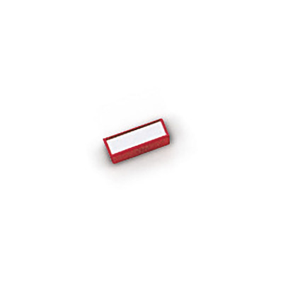 Portacartellino per vaschette. Rosso
