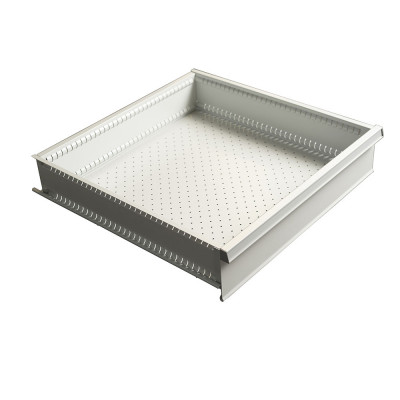 Cassetto mm 600x600x300h. Portata kg.200. Grigio