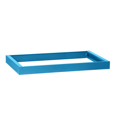 Forkable plinths mm. 1021Lx695Dx100H. Blue colour.