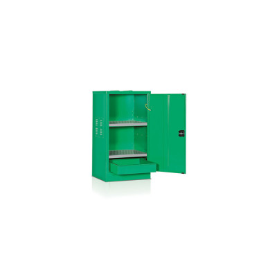 Armadio 1 anta per fitofarmaci mm 1000h. Verde