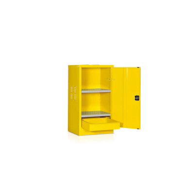 Armadio 1 anta per vernici e solventi mm 1000h. Giallo