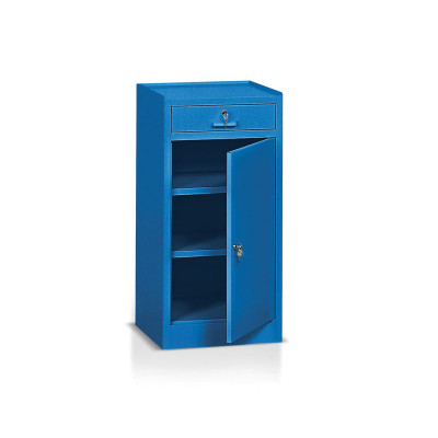 Armadio con 1 cassetto mm 500x400x1000h. Blu
