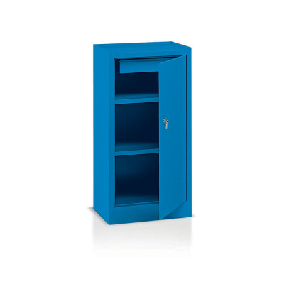 Armadio con cassetto interno mm 500x400x1000h. Blu