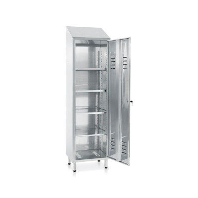 Cabinet stainless steel 4 shelves mm500Lx400Dx1780/1980H.