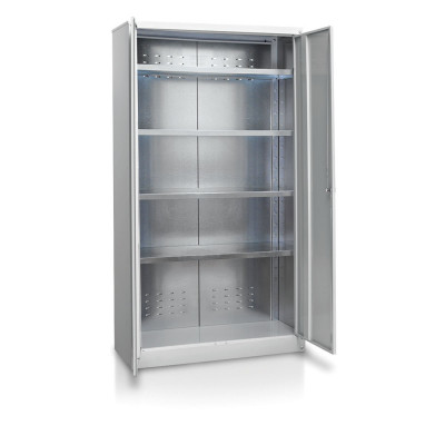 Cabinet for outdoors mm. 965Lx400Dx1800H Galvanised plasticised.