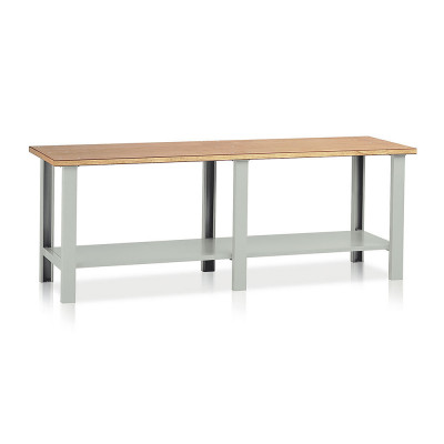 Banco legno mm 2500x750x900h. Grigio