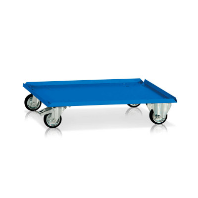 Base con ruote per armadio di mm 1000x400. Blu