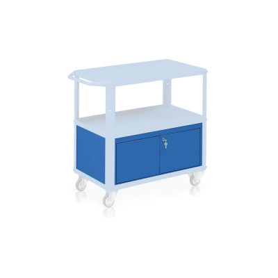 Baule mm 800x450x325h. Blu