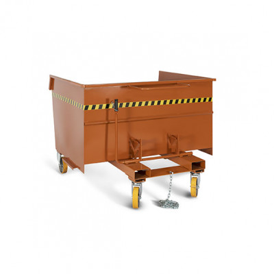 Benna capacità lt 1350. Arancio