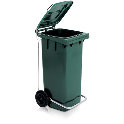 Bin for separate collection 120 lt. mm. 480Lx550Dx930H. Green.