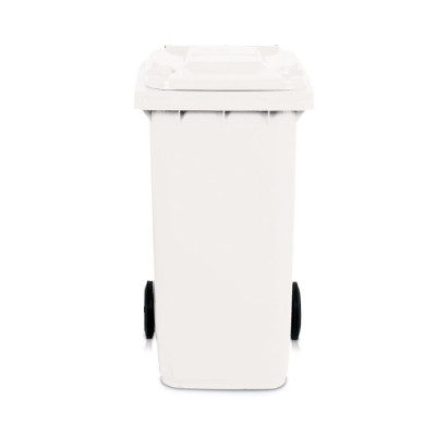 Bin for separate collection 240 lt. mm. 580Lx730Dx1070H. White.