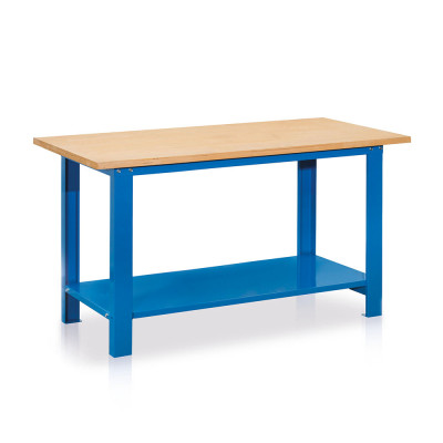Banco legno mm 1500x750x880h. Blu