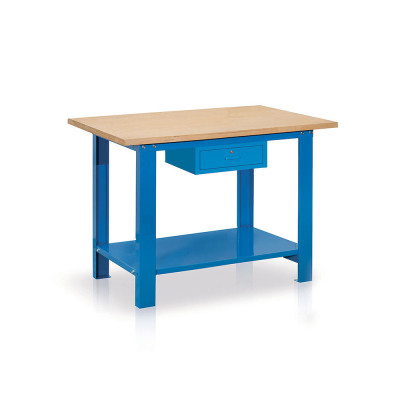 Banco legno mm 1024x750x880h. Blu