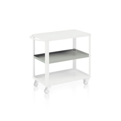 Tray for trolley mm. 800Lx450Dx30H. Grey.