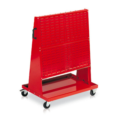 Container panel to be equipped mm. 1010Lx610Dx1330H. Red.