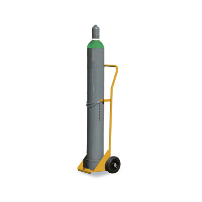 Carrello per 1 bombola. Giallo