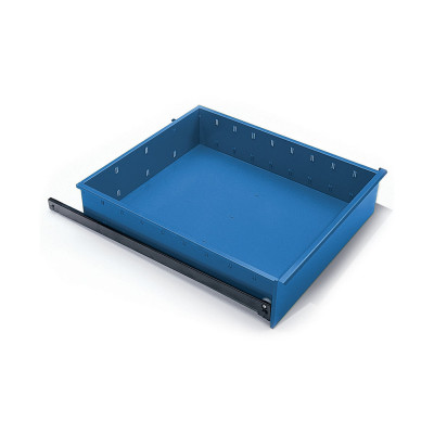 Drawer with front H.140. Blue.