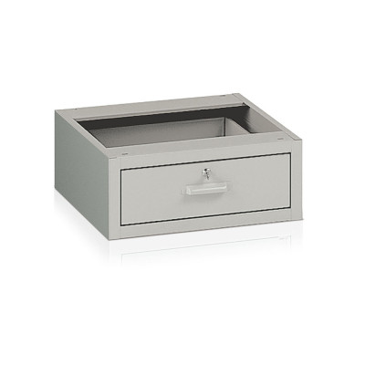 Hanging drawer mm. 500Lx565Dx200H. Grey.