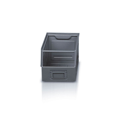 Container with opening mm. 215Lx347Dx200H.(G.3). Dark grey.