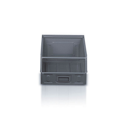 Container with opening mm. 313Lx505Dx200H.(G.4). Dark grey.