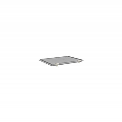 Coperchio per contenitori. Grigio. Mm 400x300x20h