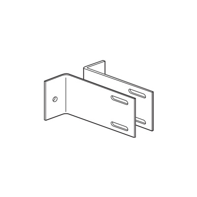 Pair of brackets for wall fixing.