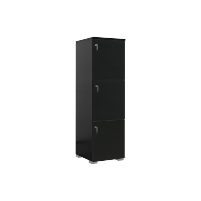 Locker 3 vani mm 450x460x1490h. Nero