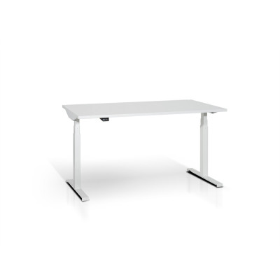 Scrivania elevabile mm 1400. Bianco