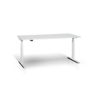 Scrivania elevabile mm 1600. Bianco