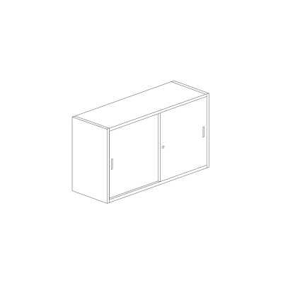 Sopralzo mm 1800x450x680h. Grigio chiaro