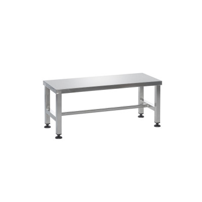 Panca inox mm 1000x400x450h