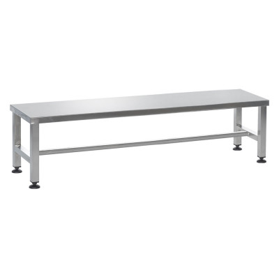 Stainless steel bench mm. 1500Lx400Dx450H.